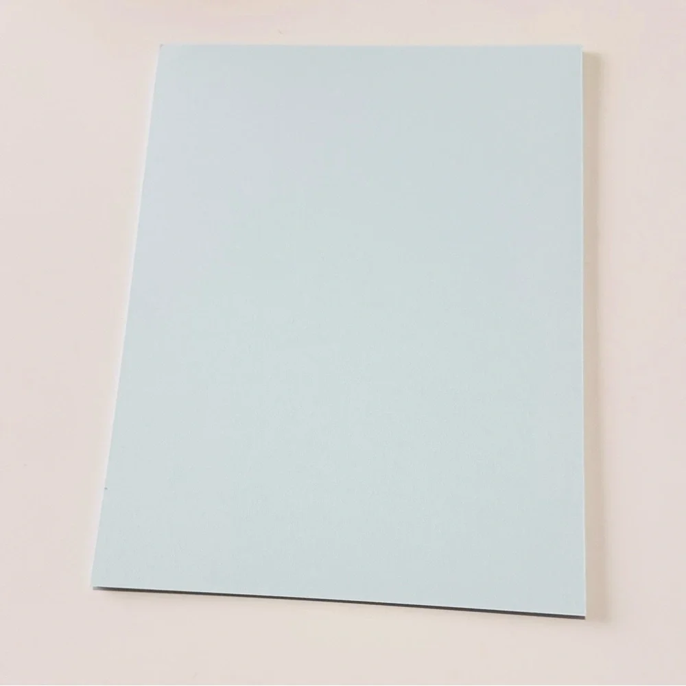 CARDSTOCK WAREHOUSE Pale Blue Thick Paper 10 Sheets 100 lb 8.5”x11”